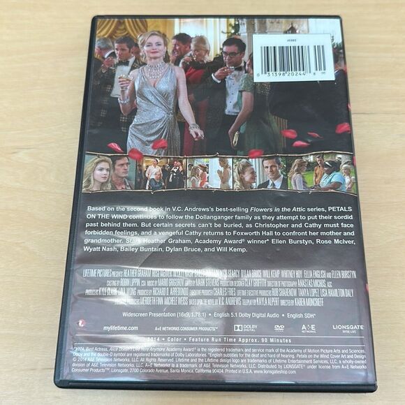 Lionsgate’s V.C. Andrew’s “Petals in the Wind” DVD! - Picture 2 of 3